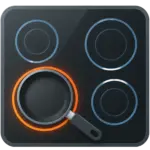Kenmore cooktop repair icon